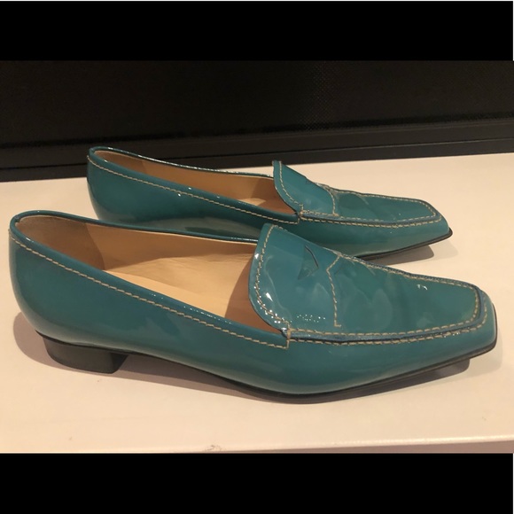 Prada 38.5 Patent Leather Loafers - Picture 2 of 11